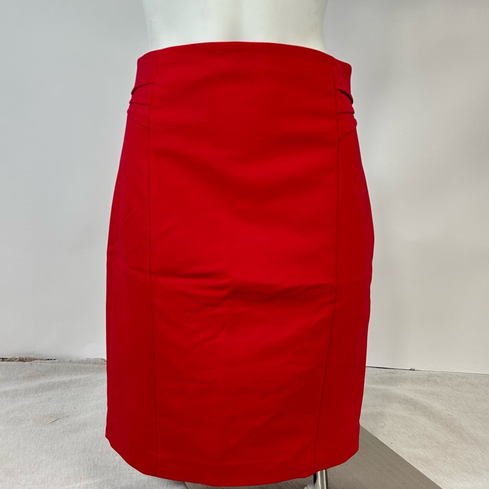 EXPRESS Red Business Pencil Skirt K